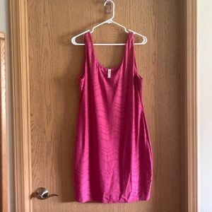 Pink Dressy Dress,Size XXL, 88% 12% Spandex Polyester & Lining 100% Polyester